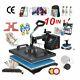 10 In 1 Combo Heat Press Machine Sublimation Heat Transfer Machine For T Shirt