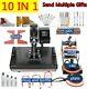 10 In 1 Combo Thermal Sublimation Printer Heat Press Machine Mugs, T-shirts, Shoes