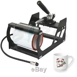 10x12'' 5 in 1 Combo Heat Press Machine T shirt Sublimation Transfer Swing Away