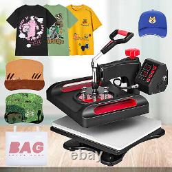 110V T-shirt Sublimation Transfer Machine Swing Away 15x15 Digital Heat Press