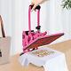 11.89 Inches, Heat Press Machine For Diy T Shirts, T Shirt Press Machine Pink