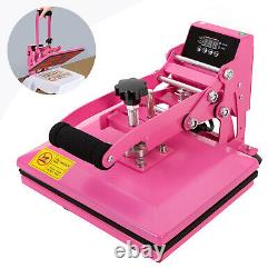 11.89 inches, Heat Press Machine FOR DIY T Shirts, T Shirt Press Machine Pink