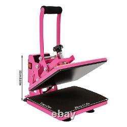 11.89 inches, Heat Press Machine FOR DIY T Shirts, T Shirt Press Machine Pink