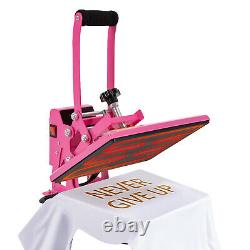 11.89 inches, Heat Press Machine FOR DIY T Shirts, T Shirt Press Machine Pink