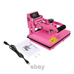 11.89 inches, Heat Press Machine FOR DIY T Shirts, T Shirt Press Machine Pink