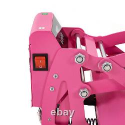 11.89 inches, Heat Press Machine FOR DIY T Shirts, T Shirt Press Machine Pink