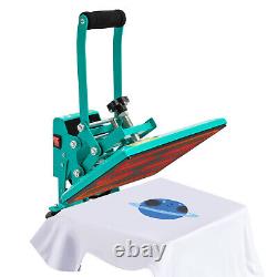 11.89 inches Heat Press Machine for DIY T Shirts, T Shirt Press Machine Blue