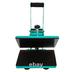 11.89 inches Heat Press Machine for DIY T Shirts, T Shirt Press Machine Blue