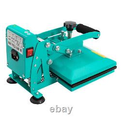 11.89 inches Heat Press Machine for DIY T Shirts, T Shirt Press Machine Blue
