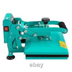 11.89 inches Heat Press Machine for DIY T Shirts, T Shirt Press Machine Blue