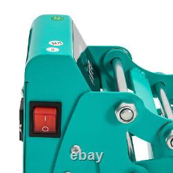 11.89 inches Heat Press Machine for DIY T Shirts, T Shirt Press Machine Blue