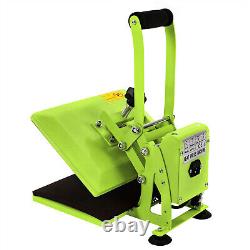 11.89 inches Heat Press Machine for DIY T Shirts, T Shirt Press Machine Green