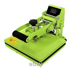 11.89 inches Heat Press Machine for DIY T Shirts, T Shirt Press Machine Green