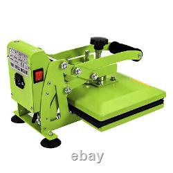 11.89 inches Heat Press Machine for DIY T Shirts, T Shirt Press Machine Green