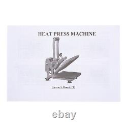 11.89 inches Heat Press Machine for DIY T Shirts, T Shirt Press Machine Green