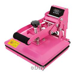 11.89inches Heat Press Machine FOR DIY T Shirts, T Shirt Press Machine Pink