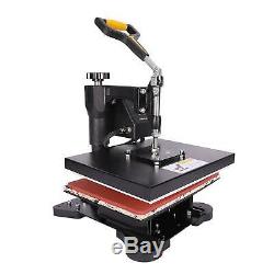 12X10 360°Swing Away Heat Press Machine Digital Transfer For T-Shirt 600W