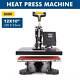 12x10 Sublimation Transfer Printing Heat Press Machine For T-shirt Printer