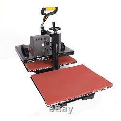 12X15 Double Station 360° Swing Away Heat Press Machine For T-Shirt Printer