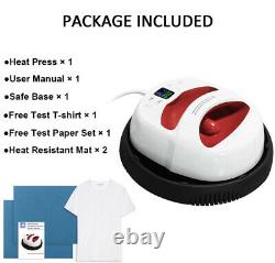 12×10 Portable T-Shirt Heat Press Machine Mat Sublimation Printer