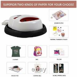 12×10 Portable T-Shirt Heat Press Machine Mat Sublimation Printer