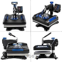 12 x15in Digital Heat Press Swing T-Shirt Sublimation Transfer Machine US