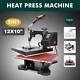 12 X 10 5 In 1 Combo T-shirt Heat Press Machine Sublimation Swing Away