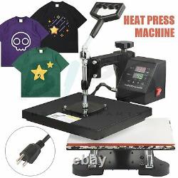 12 x 10 Heat Press Machine T Shirt Submilation Digital 360 Swing Away Transfer