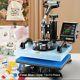 12 X 10 Heat Press Machine For T-shirts Bags Pillows Mats Puzzles, 360-degr