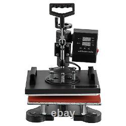 12x10 8in1 Digital T-Shirt Heat Press Machine Combo Sublimation Transfer Printer