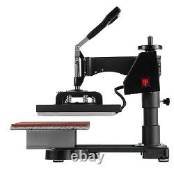 12x10 8in1 Digital T-Shirt Heat Press Machine Combo Sublimation Transfer Printer