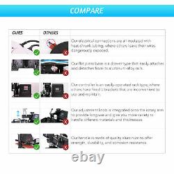 12x10 Heat Press Machine 900W T-Shirt Digital Transfer Sublimation Swing Away