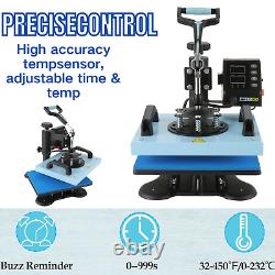 12x10 Heat Press Machine for T-Shirt Multifunction Digital Heat Transfer Bags