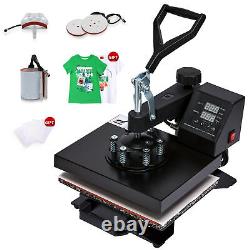 12x10 Inch 900W T Shirt Press Professional Swing-Away Heat Press Machine 5-in-1