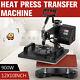 12x10 T-shirt Heat Press Machine Digital Transfer Sublimation 360 Swing Away