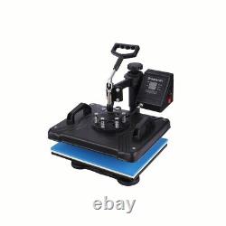 12x15 5 in 1 T-Shirt Heat Press Machine Transfer Sublimation Mug Hat Plate US