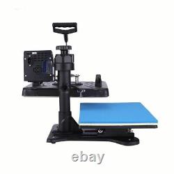 12x15 5 in 1 T-Shirt Heat Press Machine Transfer Sublimation Mug Hat Plate US