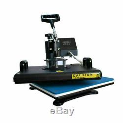 12x15 5in1 Combo Heat Press Transfer Machine T-shirt Sublimation Swing Away US