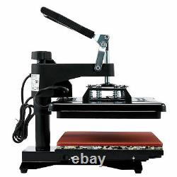 12x15 8 IN 1 Combo T-Shirt Heat Press Transfer Machine Sublimation Swing Away