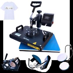 12x15 Combo 5in1 Heat Press Machine Sublimation T-Shirt Swing Away for Mug Hat