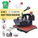 12x15 Heat Press Machine 8in1 T Shirt Transfer 1000w Press With Slide Out Base