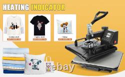 12x15 Heat Press Machine T Shirt Printing Clothes Maker Tshirt Pressing Printer