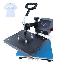 12x9 Digital Heat Press Machine T-Shirts Sublimation 360 Swing Away Transfer US