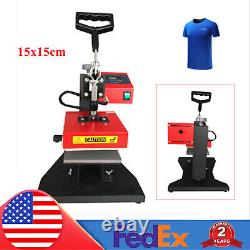 15CMX15CM Heat Press Machine Digital Sublimation Transfer T-shirt Printer 450w