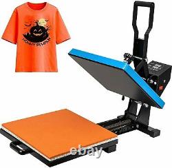 15X15 Digital T-Shirt Heat Press Machine Combo Sublimation Transfer Printer DIY