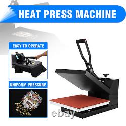 15X15 Inch Clamshell Heat Press Machine T-shirt Digital Transfer Sublimation