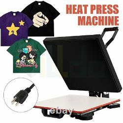 15 X 15 Digital Heat Press Machine For T-shirt Sublimation Transfer Clamshell US