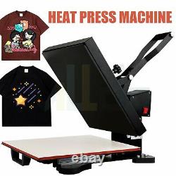15 X 15 Digital Heat Press Machine For T-shirt Sublimation Transfer Clamshell US