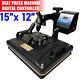 15 X 12 Sublimation Transfer Printer Heat Press Machine For Diy T-shirts Pads
