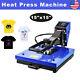 15 X 15 Heat Press Machine T-shirt Clamshell Sublimation Diy Digital Transfer